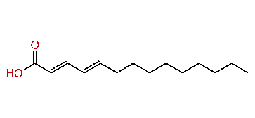 Tetradecadienoic acid